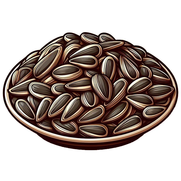 استیکر پارچه و لباس پاد آفرین مدل تخمه افتابگردون کد 3492