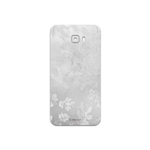 MAHOOT Silver-Wildflower Cover Sticker for Samsung Galaxy C7 Pro