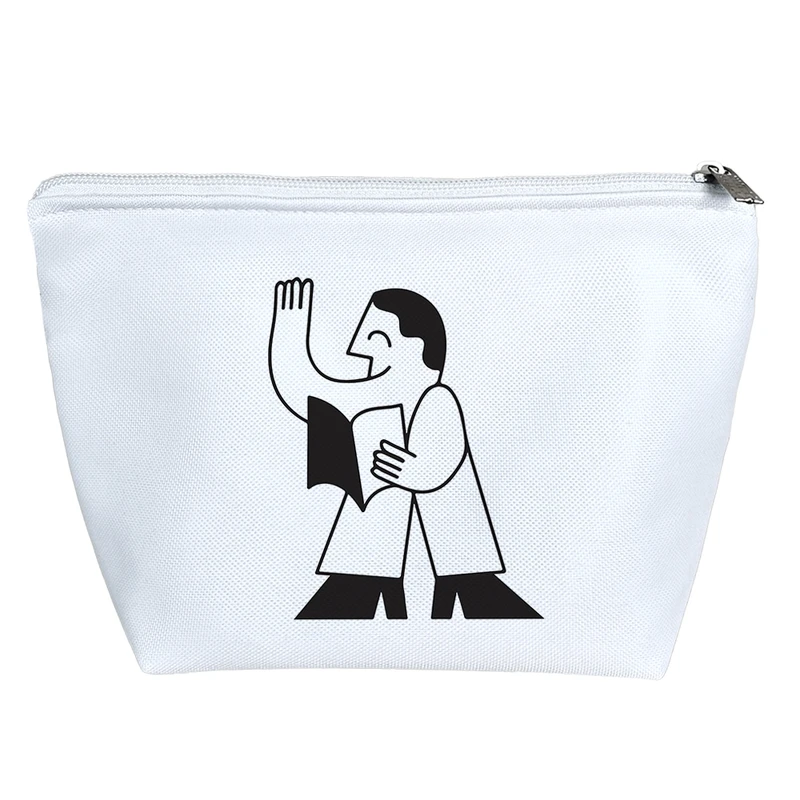 کیف لوازم آرایش دخترانه خندالو مدل کتابخوان کد 8648