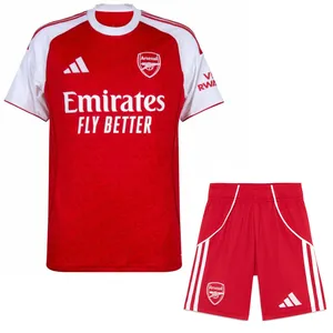 ست تی‌شرت آستین کوتاه و شلوارک ورزشی مردانه مدل آرسنال Home 2026