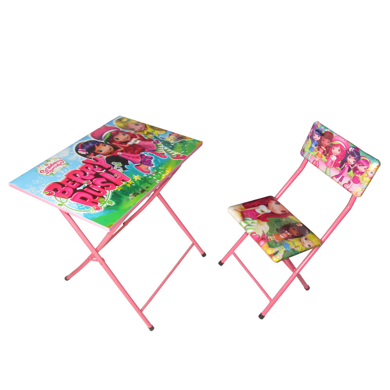 ست میز و صندلی کودک میزیمو مدل توت فرنگی کد 251