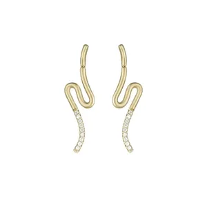 گوشواره طلا 18 عیار زنانه قیراط کد GH172