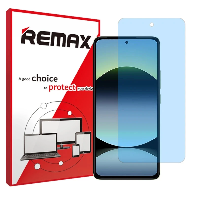 محافظ صفحه نمایش مات آنتی بلو ریمکس مدل هیدروژلی مناسب برای گوشی موبایل شیائومی Redmi Note 14 4G