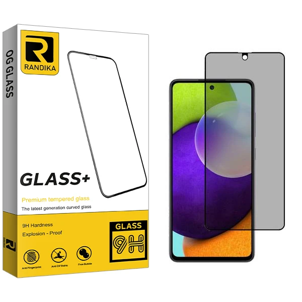 محافظ صفحه نمایش حریم شخصی راندیکا مدل RK مناسب برای گوشی موبایل سامسونگ Galaxy A52 4G