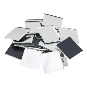 آینه آریا کریستال مدل مربع کد AM-50/0.5C.0.5C.1M بسته 50 عددی