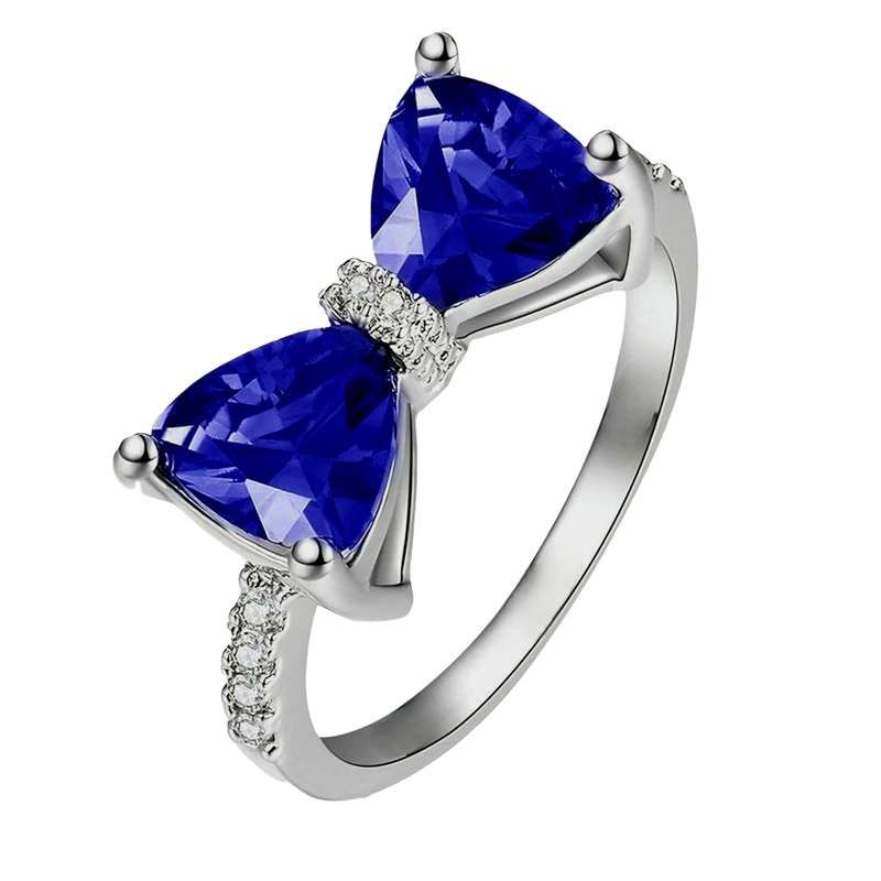 انگشتر زنانه مدل پاپیون ظریف جواهری کد Art52