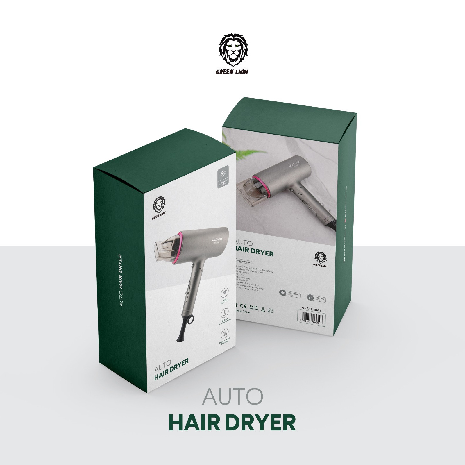 سشوار مسافرتی گرین لاین مدل Haartrockner