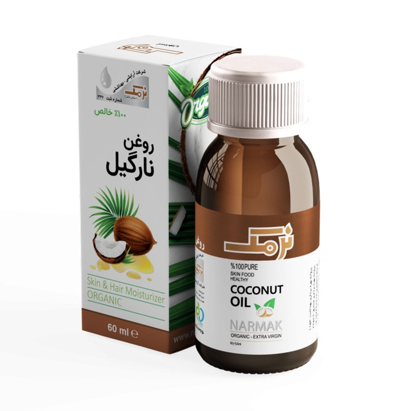 روغن مو نرمک مدل نارگيل حجم 60 میلی لیتر