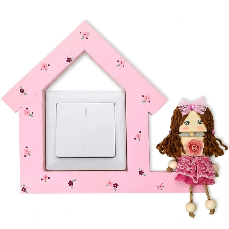 دکوری مدل کاور چوبی کلید و پریز برق pg1