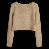 پلیور یقه گرد زنانه مدل 1853