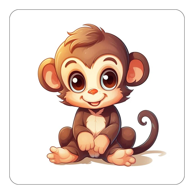 مگنت کاکتی طرح حیوانات کارتونی مدل mp28172