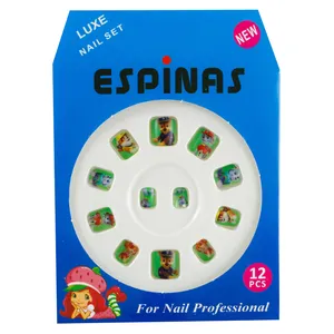 ناخن مصنوعی بچگانه اسپیناس مدل BC902 بسته 12 عددی