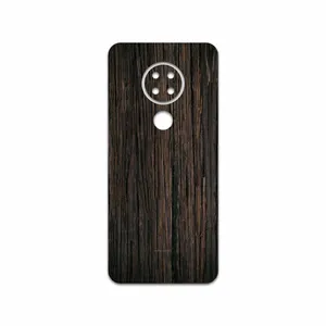 MAHOOT Burned Wood Cover Sticker for Nokia 7.2