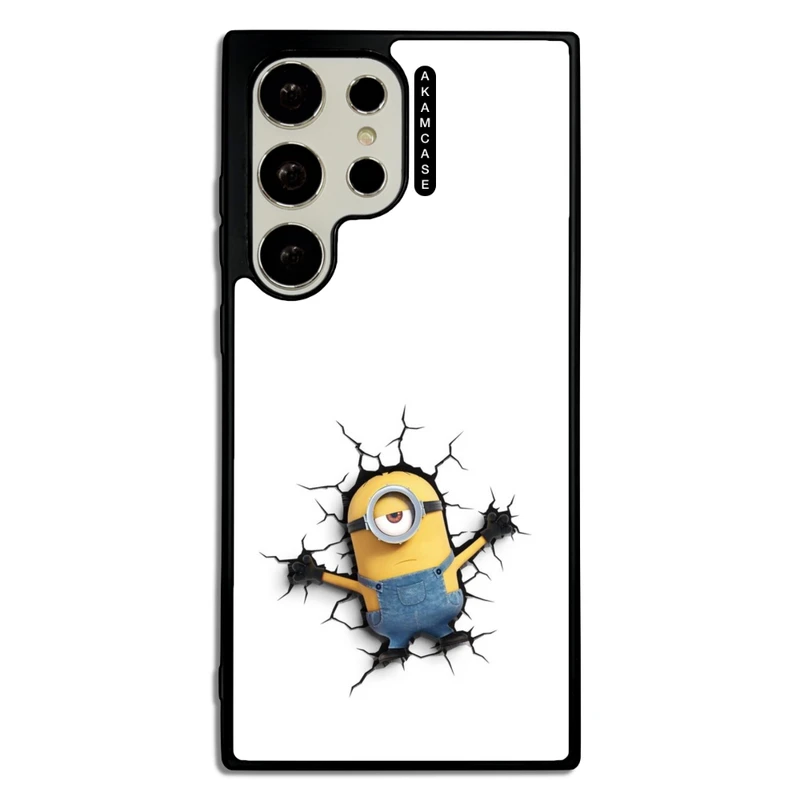کاور آکام مدل AMC-WSGS23U-MINIONS12 مناسب برای گوشی موبایل سامسونگ Galaxy S23 Ultra