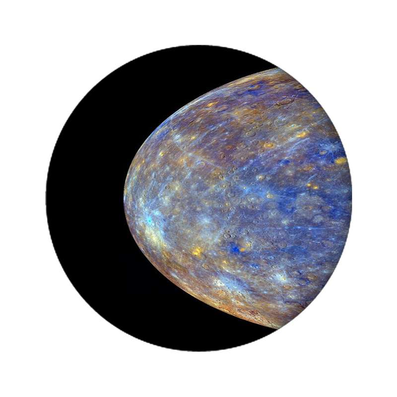استیکر تزئینی موبایل و تبلت مدل کهکشان کد 2908