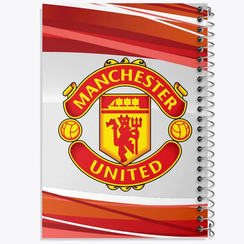 دفتر لیست خرید 50 برگ خندالو طرح باشگاه منچستر یونایتد کد 26520