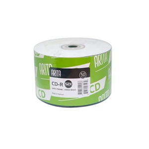 سی دی خام آریتا مدل 52x بسته 50 عددی