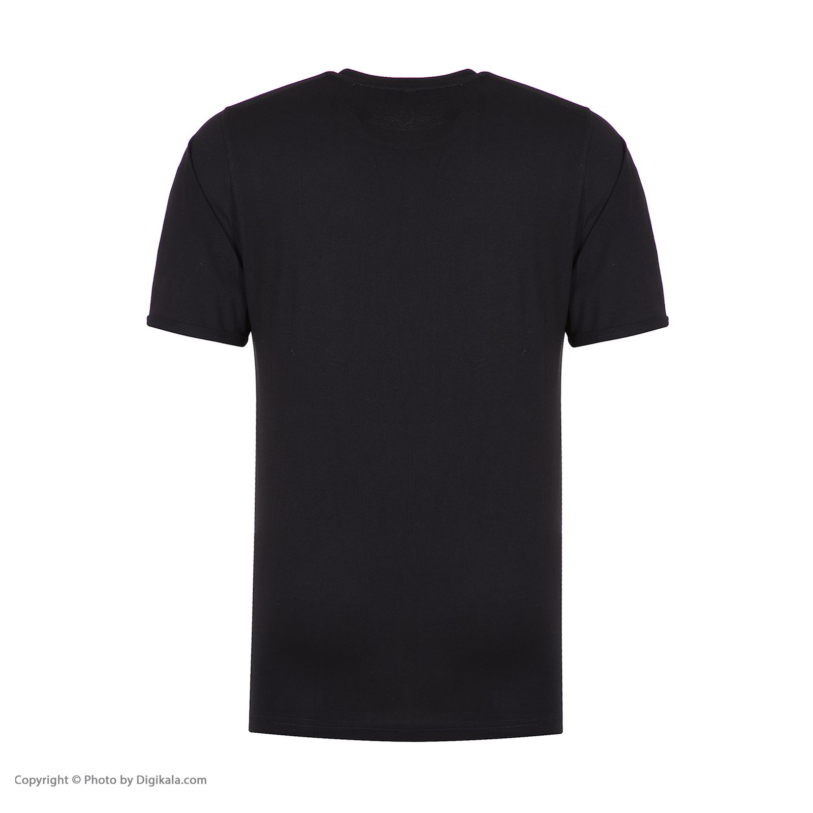 تی شرت آستین کوتاه مردانه مدل یاغی غیرت رنگ مشکی -  - 2