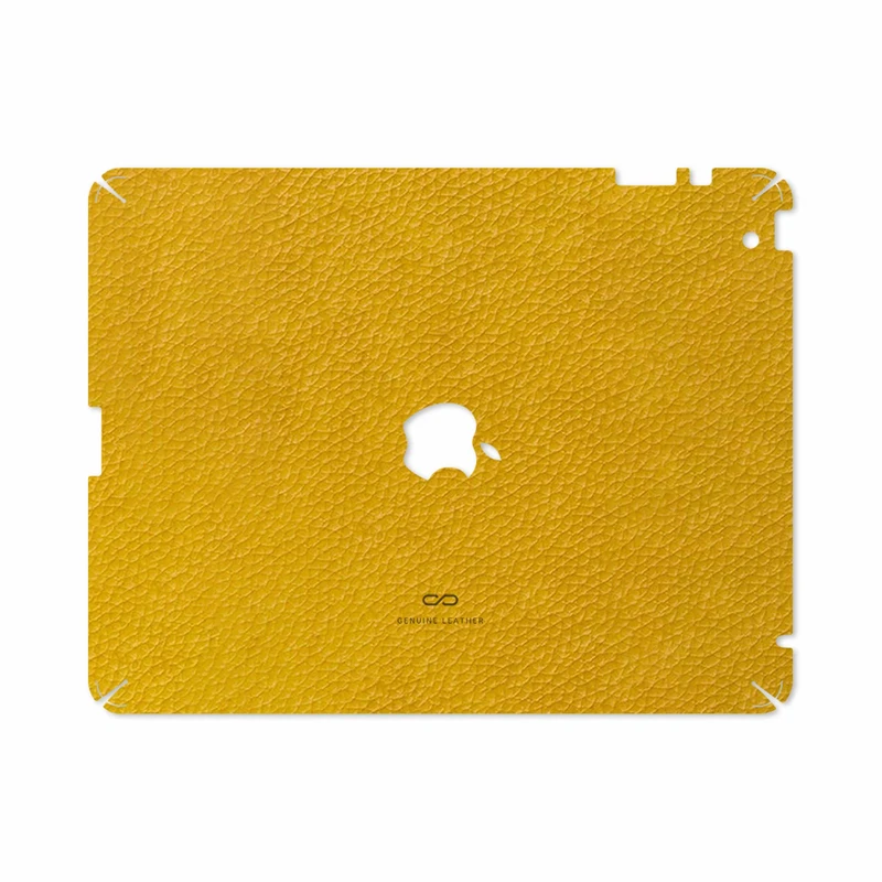 برچسب پوششی ماهوت مدل Mustard-Leather مناسب برای تبلت اپل iPad 2 2011 A1397