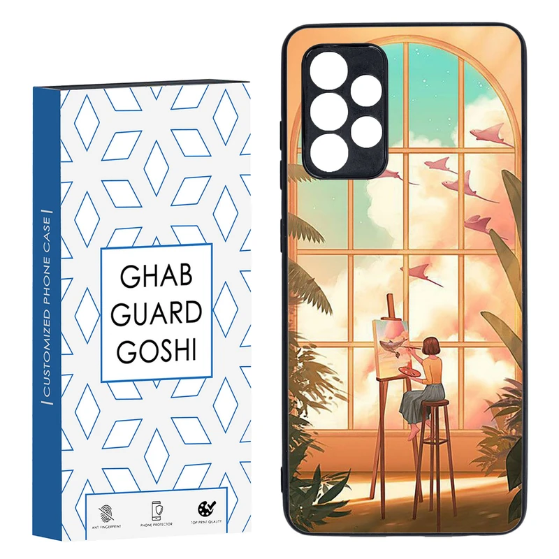 کاور قاب گارد گوشی طرح فانتزی کد TPU-049 مناسب برای گوشی موبایل سامسونگ Galaxy A52