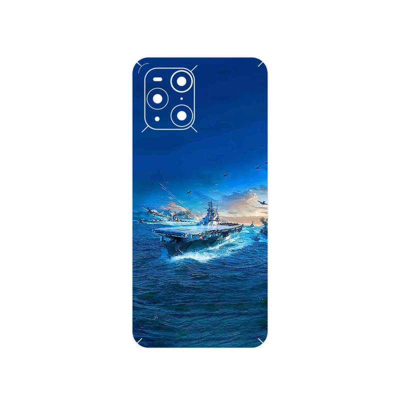 برچسب پوششی ماهوت مدل Warship مناسب برای گوشی موبایل اپو Find X3 Pro