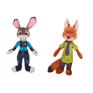 عروسک مدل زاتوپیا نیک و جودی کد DB20 ارتفاع 40 سانتی‌متر مجموعه 2 عددی