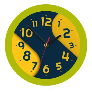 ساعت دیواری مدل رنگی