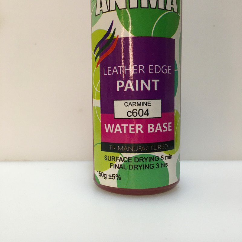 رنگ لبه جیگری چرم آنیما کد C604x3 حجم 150 میلی لیتر بسته 3 عددی