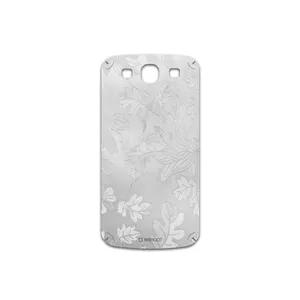 MAHOOT Silver-Wildflower Cover Sticker for Samsung Galaxy S3 Neo