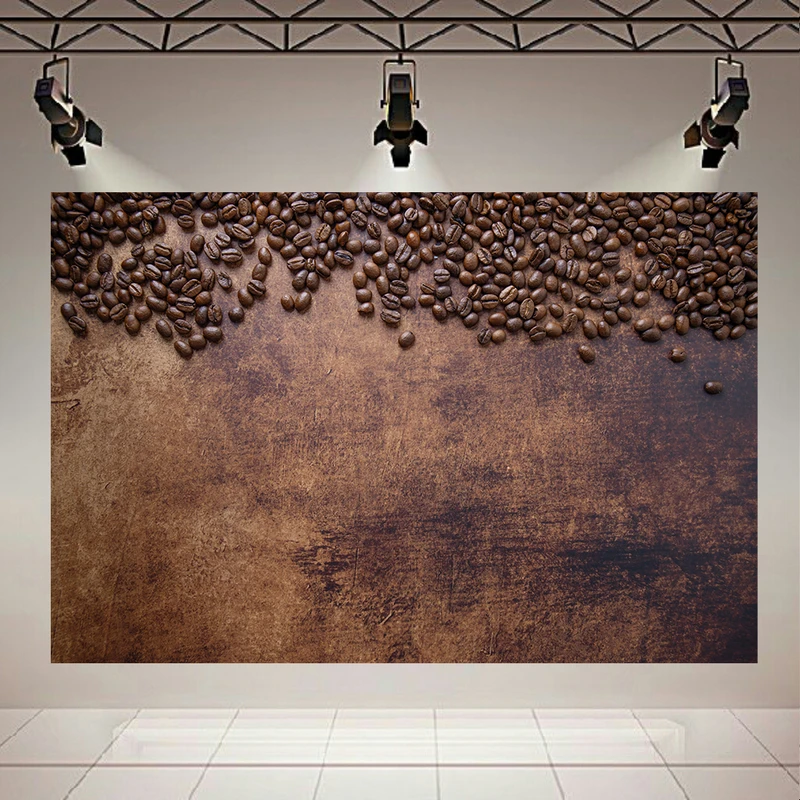 پوستر طرح قهوه مدل دانه و چوب کد AR31686