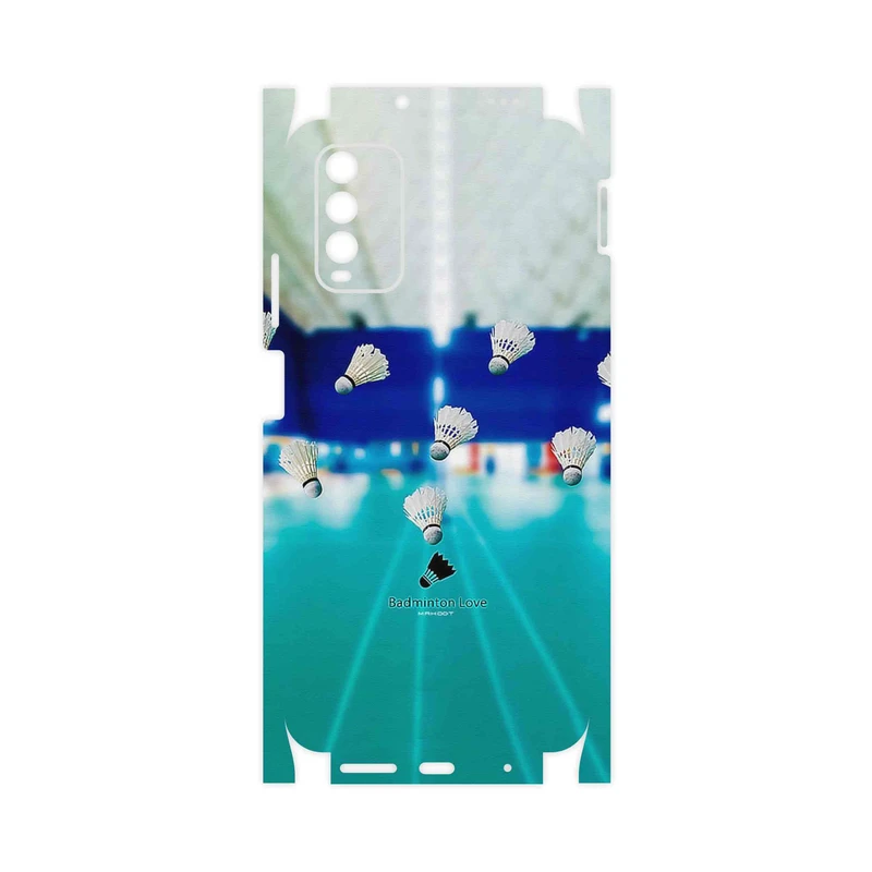برچسب پوششی ماهوت مدل Badminton-FullSkin مناسب برای گوشی موبایل شیائومی Redmi 9T