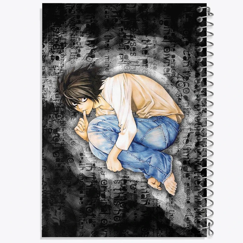 دفتر نت موسیقی 50 برگ خندالو مدل ال لاولیت انیمه دفترچه مرگ Death Note کد 11310