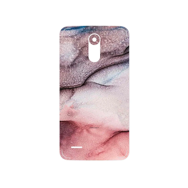 برچسب پوششی ماهوت مدل Smoky pink marble مناسب برای گوشی موبایل ال جی Stylus 3