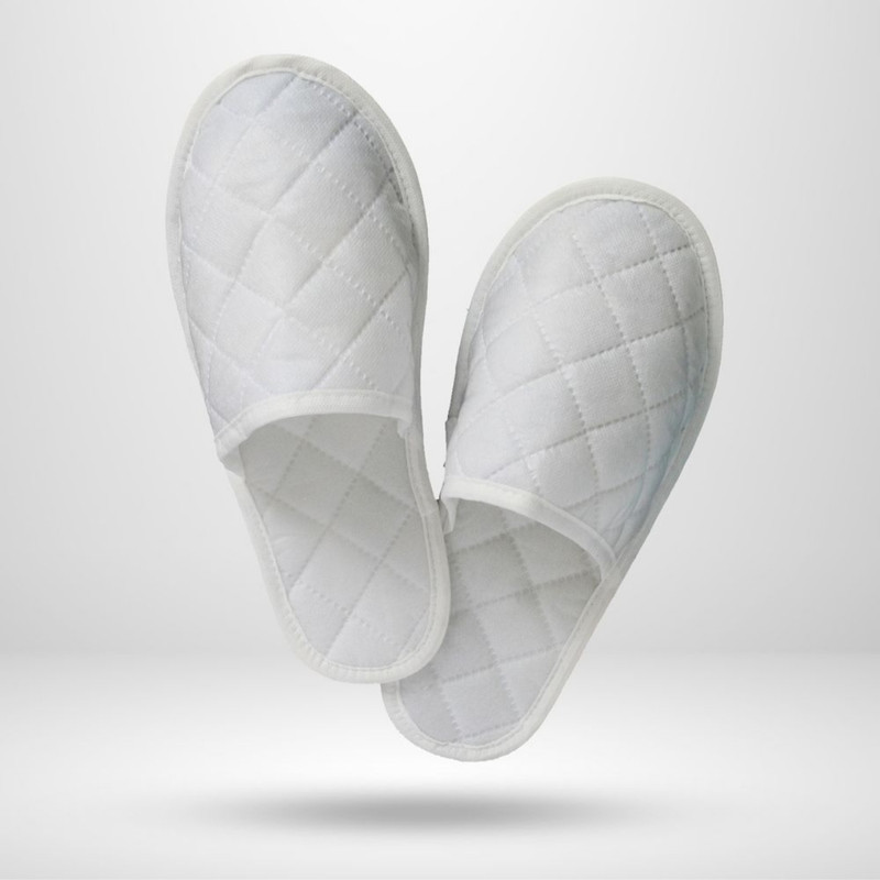 دمپایی یکبار مصرف مدل هتلی رز شطرنجی بسته 10 عددی