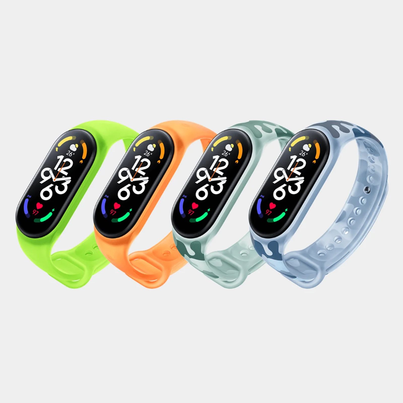 مچ بند هوشمند شیائومی مدل Mi Band 7 Global Version -  - 12