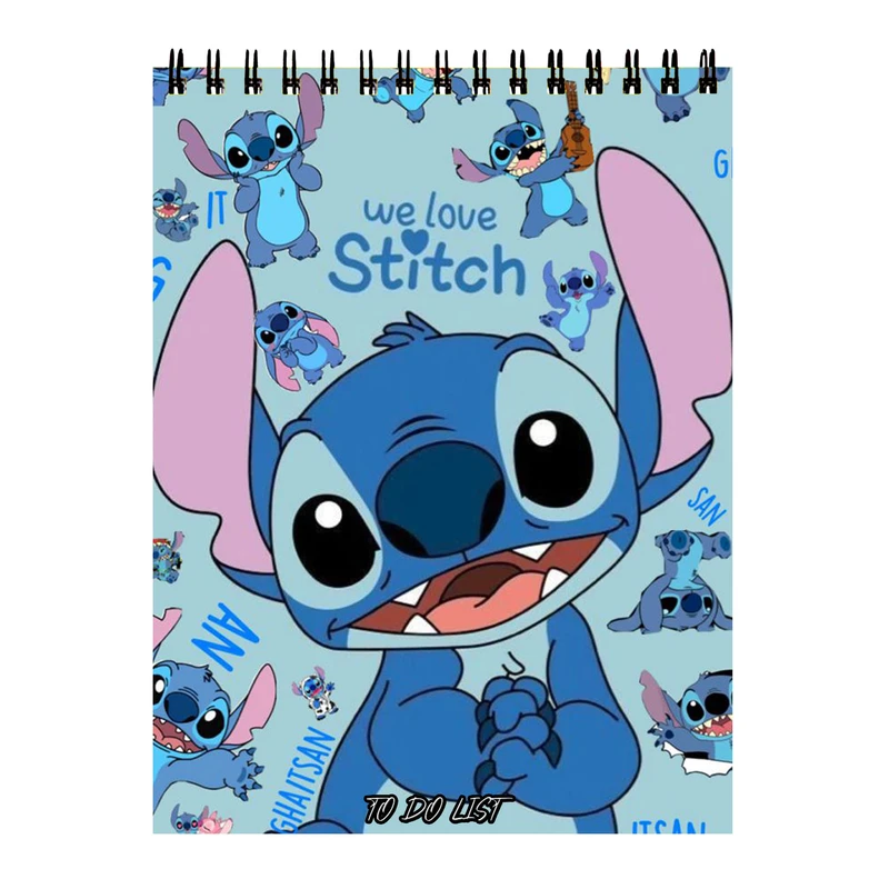 دفتر برنامه‌ریزی 60 برگ مدل استیچ کد 556