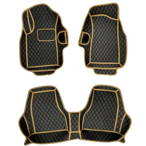 کفپوش شش بعدی خودرو  مدل MC چرم گلدوزی مناسب برای پژو پارس