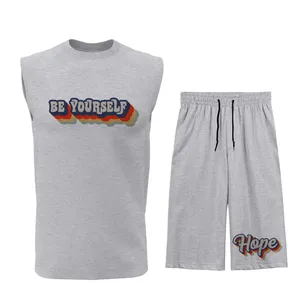 ست تاپ و شلوارک مردانه مدل T132G