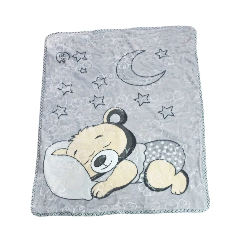 پتو کودک مدل خرس خوابالو سایز 120×100سانتی متر