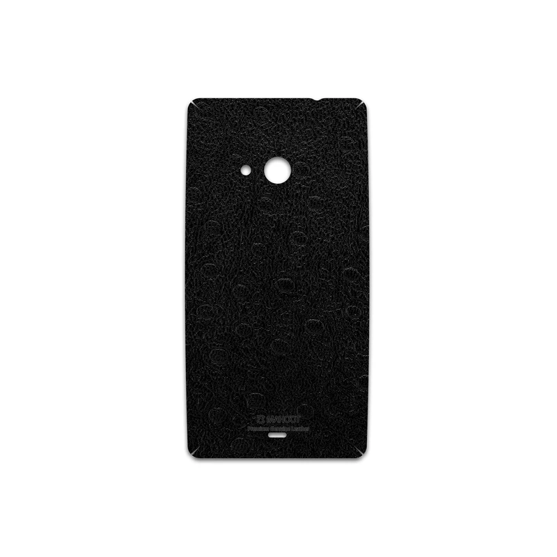 برچسب پوششی ماهوت مدل Ostrich-Leather مناسب برای گوشی موبایل مایکروسافت Lumia 535
