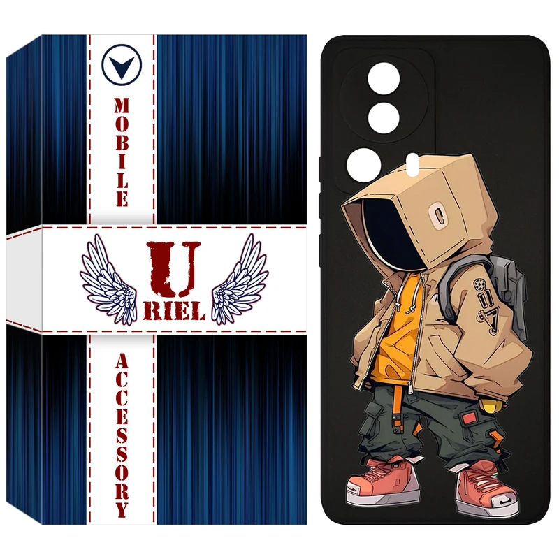 کاور یوریل قاب مدل KSH کد 39 طرح پسر مناسب برای گوشی موبایل شیائومی 13 Lite