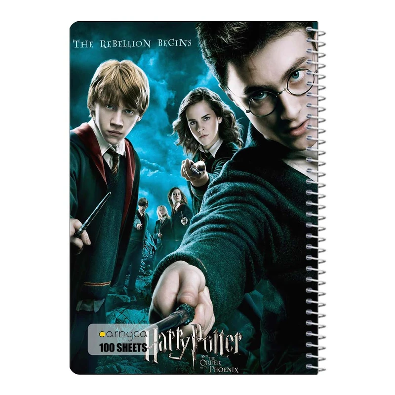 دفتر شطرنجی 100 برگ سیمی کارنیکا طرح هری پاتر Harry Potter کد 61823