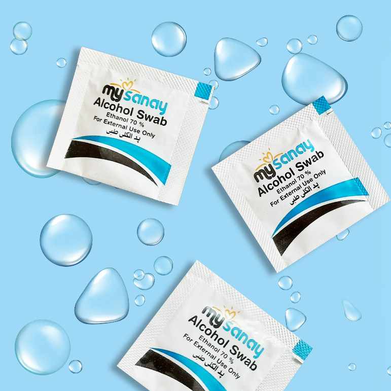 پد الکلی مای سانای مدل A1 بسته 100 عددی