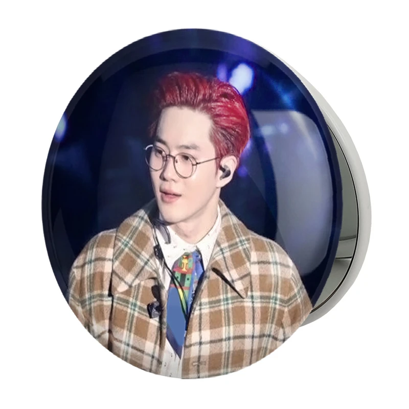 آینه جیبی خندالو طرح سوهو گروه اکسو EXO مدل تاشو کد 13498 