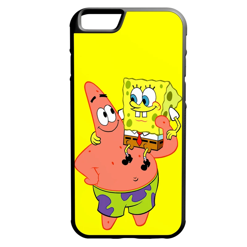کاور طرح باب اسفنجی کد 1146 مناسب برای گوشی موبایل اپل iphone 6/6s