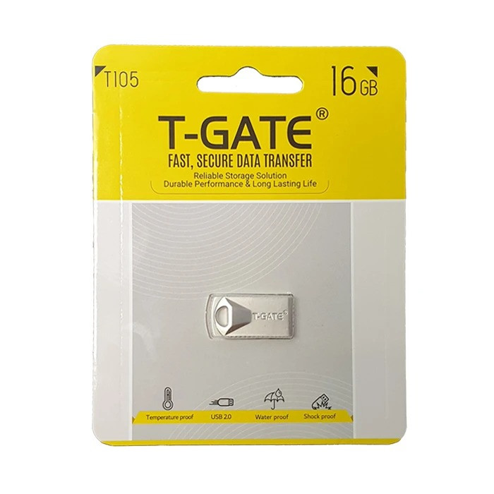 فلش مموری تی گیت مدل T105 ظرفیت 16 گیگابایت با رابط USB.2