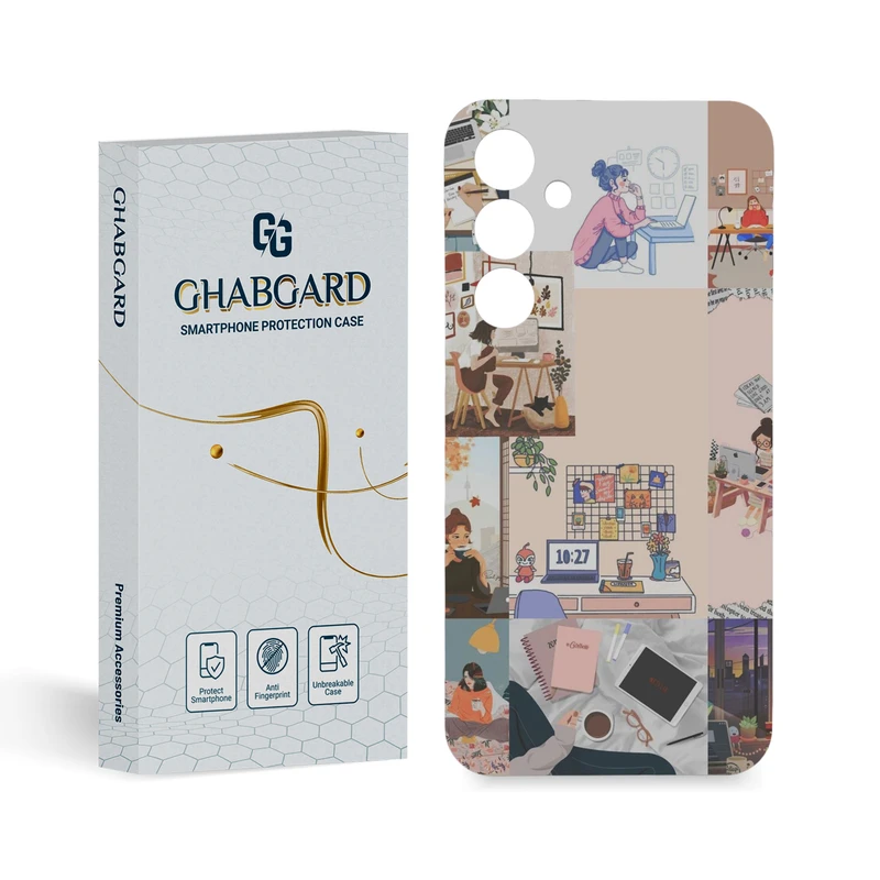 کاور قاب گارد مدل دخترانه مناسب برای گوشی موبایل سامسونگ Galaxy A55 5G