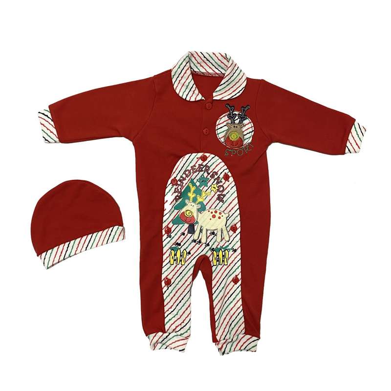 ست سرهمی و کلاه نوزادی مدل 26