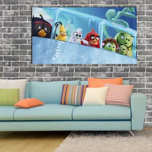 تابلو شاسی کودک مدل Angry Birds کد 1