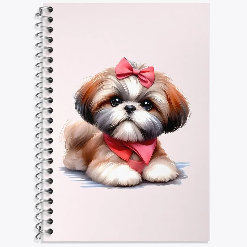 دفتر نت موسیقی 50 برگ خندالو طرح سگ کیوت کد F6188